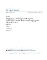 [2012-09-11] Mapping and Assessing Fire Damage on Broadleaved Forest Communities in Big Cypress National Preserve